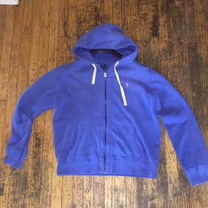 Large Blue Polo sweatshirt